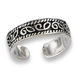 NWT-Sterling Silver(925) Tibetan Inspired Toe Ring